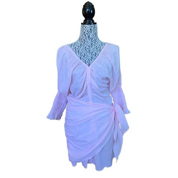 LPA Cassia Dress in Light Pink Size XS - Picture 4 of 10